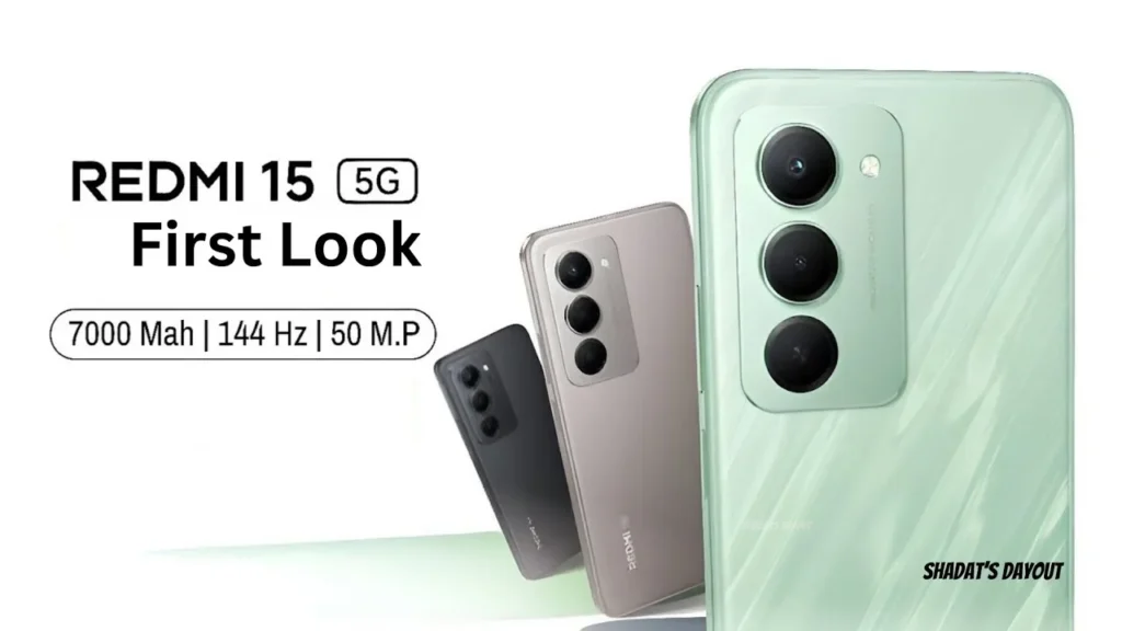 Redmi 15 5G Launched Today