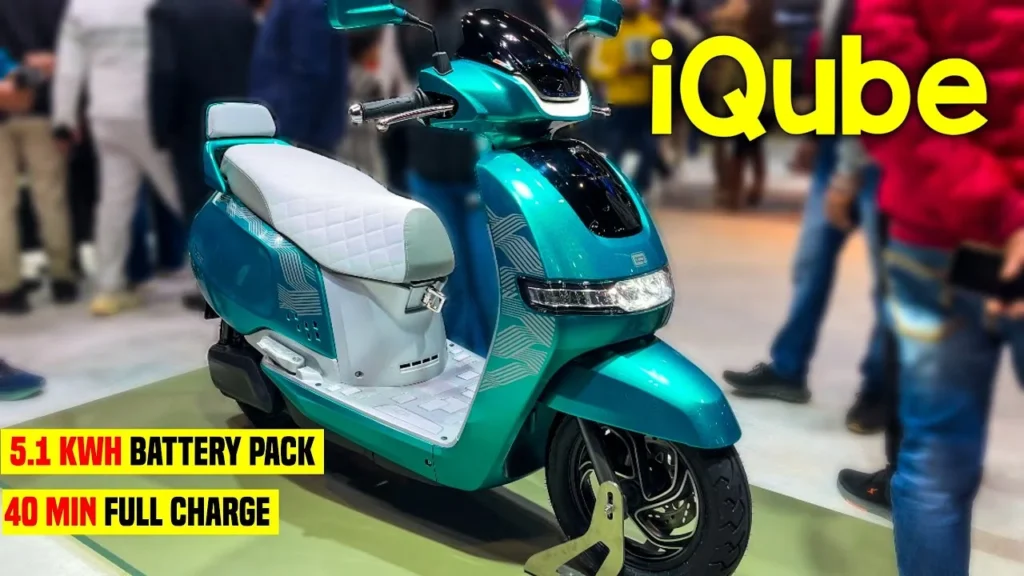 Tvs Iqube Hybrid Dual Fuel Power With 75 Kmpl And 210 Km Full Charge Range